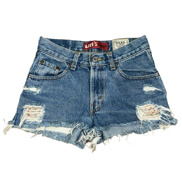 Levi's Pants - Levi’s Vintage Distressed Reworked Shorts